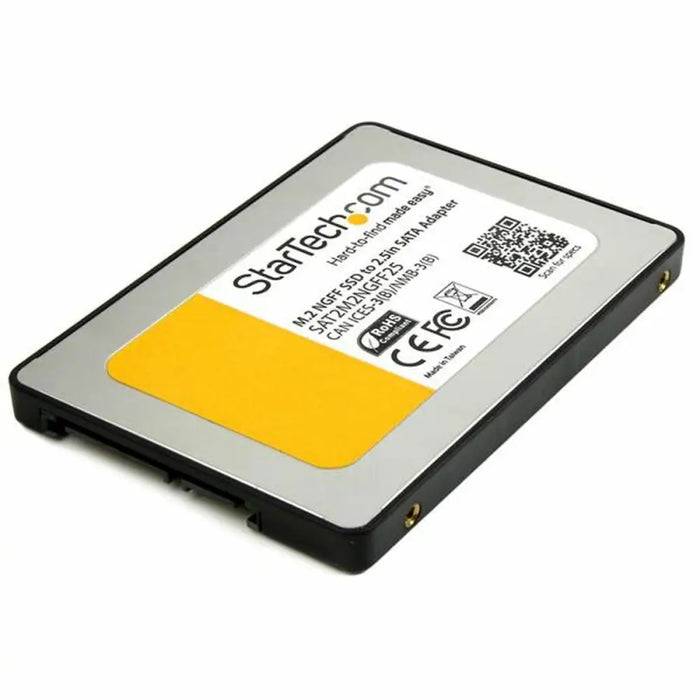 Adapter SATA Startech SAT2M2NGFF25 Black 2,5’’ SSD M.2 SATA III 2.5’’ - Компютър Мрежи и компоненти<<<Компютри|