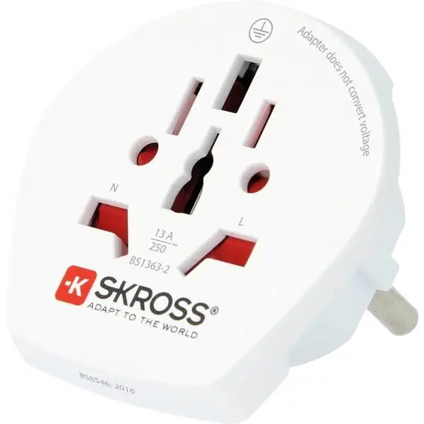 Адаптер SKROSS 1500211E World to Europe 220V - Аксесоари за контакти<<<Продукти за дома<<<ValiAPI
