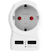 Adapter SKROSS Europe to UK 1500280 USB White - Аксесоари за контакти<<<Продукти за дома<<<ValiAPI