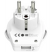 Adapter SKROSS World to Europe 1500266 USB White - Аксесоари за контакти<<<Продукти за дома<<<ValiAPI