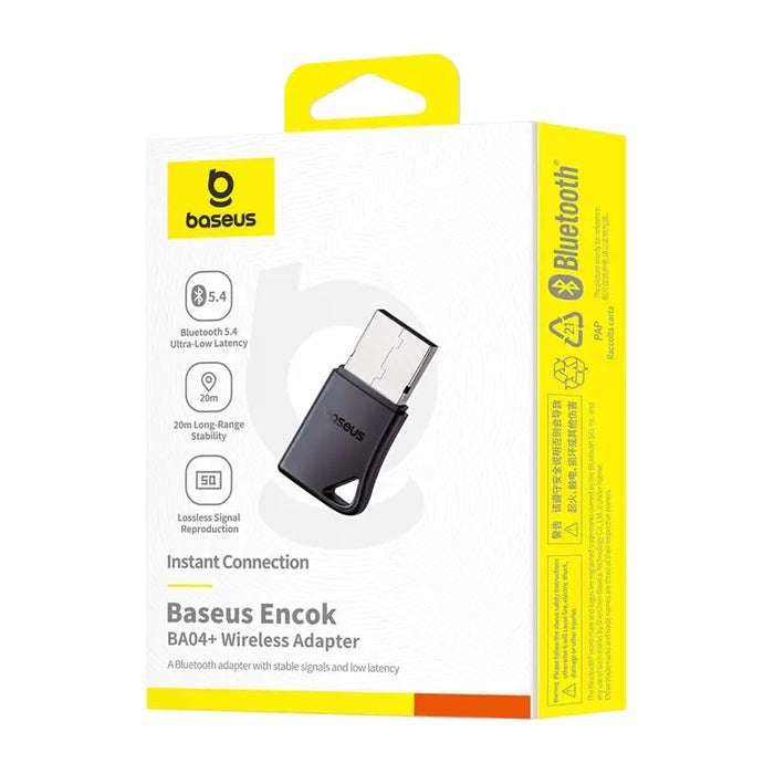 Adapter USB Baseus Encok BA04+ Bluetooth 5.4 - Accessories<<<Headphones<<<Audio<<<InnproXML&&&USB adapters<<<HurtelXML