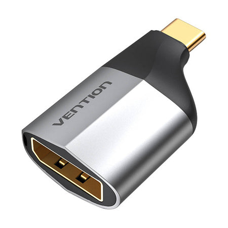 Adapter USB-C male to DisplayPort female Vention TCCH0 4K 60Hz (black) - Adapters connectors and converters<<<IT