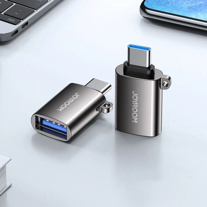 Adapter USB male-female Type-C Joyroom S-H151 (black) - Converter<<<Accessories<<<Основна<<<DunaXML&&&Adapters