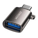 Adapter USB male-female Type-C Joyroom S-H151 (black) - Converter<<<Accessories<<<Основна<<<DunaXML&&&Adapters