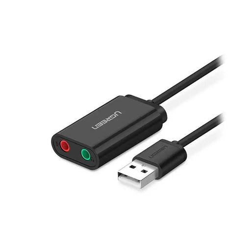 ADAPTER USB2.0 3.5mm UGREEN - USB хъбове и адаптери<<<Компютърна периферия<<<AmperelB2B