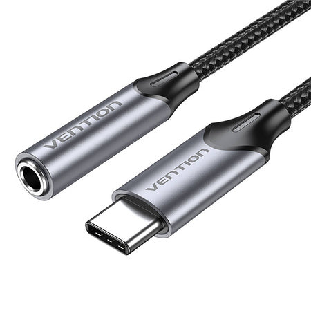 Adapter Vention BGMHF USB-C M do 3.5mm Jack 1M (szary) - Audio adapters<<<GSM Accessories<<<InnproXML&&&Аудио и Видео