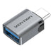 Adapter Vention CDQH0 USB-C Male to USB 3.0 (szary) - Audio adapters<<<GSM Accessories<<<InnproXML&&&Компютър Кабели и