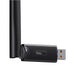 Adapter WiFi with antenna Baseus FastJoy 650Mbps (black) - Adapters connectors and converters<<<IT
