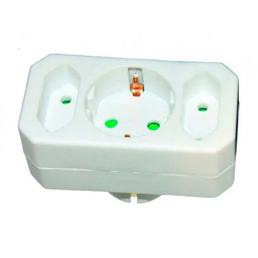 ADAPTER WITH ONE + TWO SOCKETS KONEKTO 1 + 2 SOCKETS WITH CHILD PROTECTION - Разклонители и
