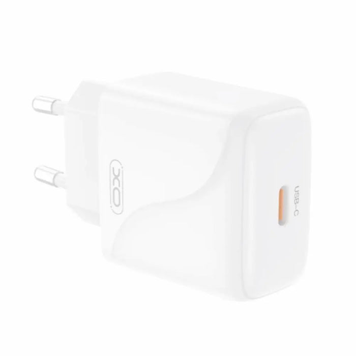 Adapter XO L141 20W Single USB-C Fast Charger - Аксесоари за смартфон<<<Аксесоари<<<TechMart&&&Аксесоари за