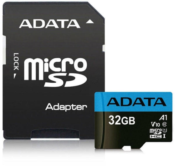 ADATA 32GB MicroSDHC UHS-I CLASS 10 (with adapter) - Flash медии<<<ADATA памети и