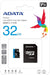 ADATA 32GB MicroSDHC UHS-I CLASS 10 (with adapter) - Flash медии<<<ADATA памети и