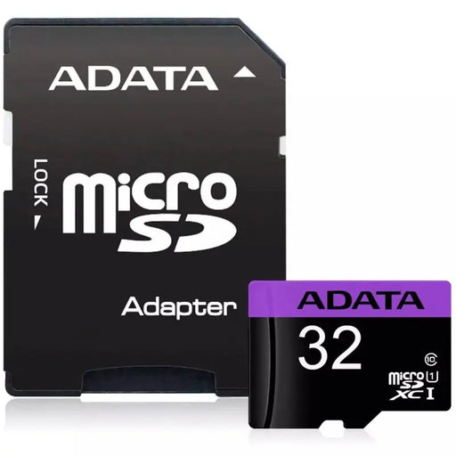 ADATA 32GB MicroSDHC UHS-I CLASS 10 (with adapter) - Flash медии<<<ADATA памети и аксесоари<<<ADATA<<<PolyComp