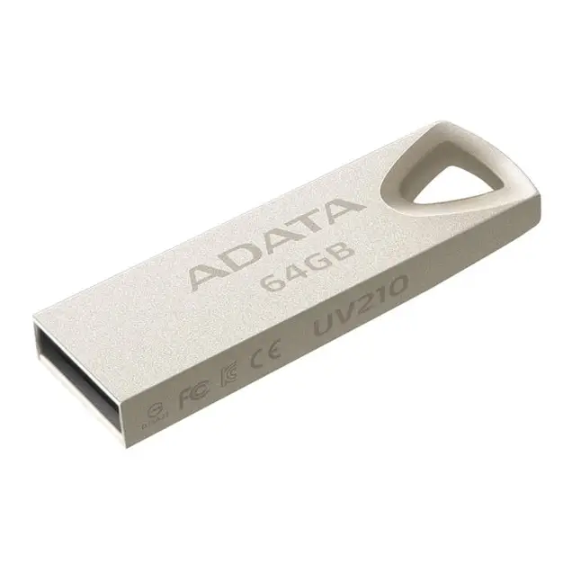 ADATA AUV210-64G-RGD USB flash drive 64 GB USB Type-A 2.0 Beige