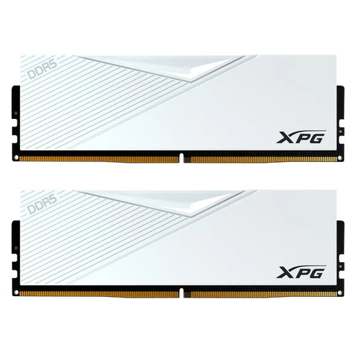 ADATA LANCER 32GB (2x16GB) DDR5 6000 MHz U-DIMM White - Памети за настолни компютри<<<ADATA памети и