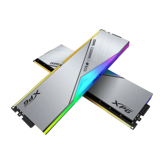 ADATA LANCER RGB 48GB (2x24GB) DDR5 8800 MHz CU-DIMM Silver - Памети за настолни компютри<<<ADATA памети и