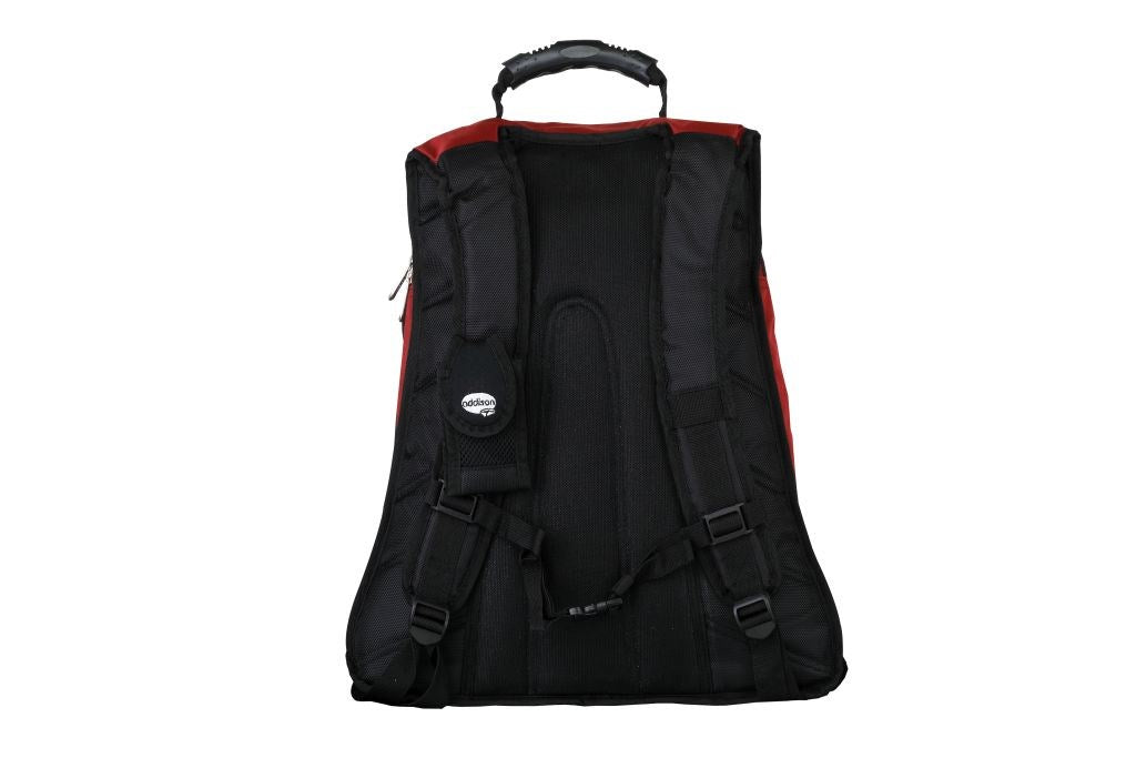 Addison 311015 notebook case 39.6 cm (15.6") Backpack Black, Burgundy