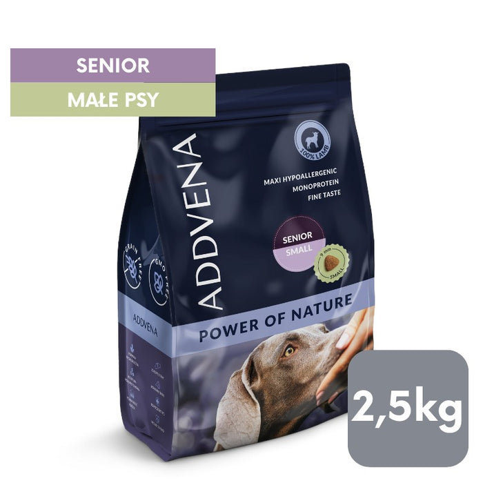 ADDVENA Power of Nature Senior Small Lamb - dry dog food - 2,5kg