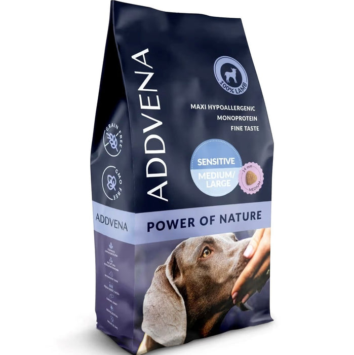 ADDVENA Power of Nature Adult Sensitive Medium/Large Lamb - dry dog food - 10kg