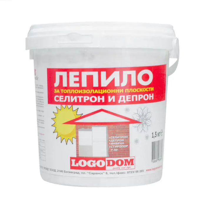 ADHESIVE FOR SELITRON LOGODOM - Селитрон и лепило за селитрон<<<Изолационни материали<<<Строителни материали<<<Praktiker