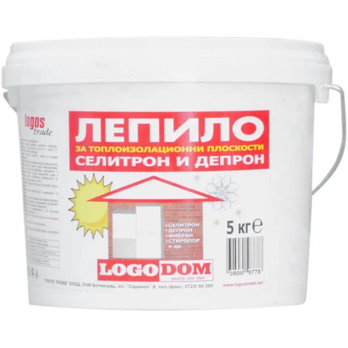 ADHESIVE FOR SELITRON LOGODOM - Селитрон и лепило за селитрон<<<Изолационни материали<<<Строителни материали<<<Praktiker