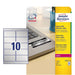 Adhesives/Labels Avery 20 Sheets 96 x 50,8 mm Silver - Електроника Периферни и резервни части<<<Компютри|