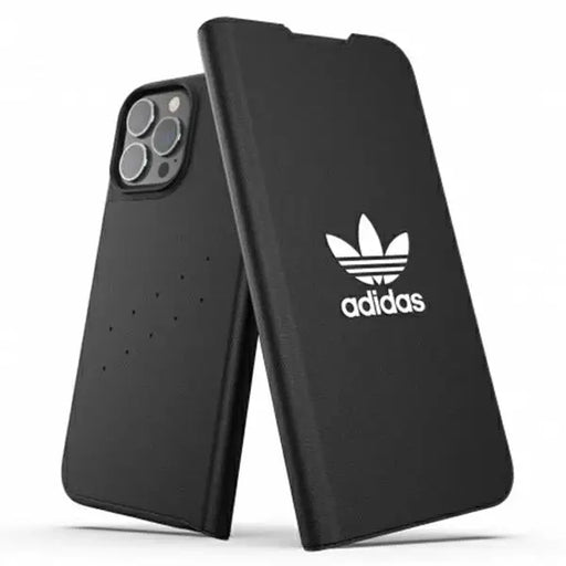 Adidas OR Booklet Case BASIC iPhone 13 Pro Max 6,7’’ czarno biały/black white 47127 - Cell phone cases