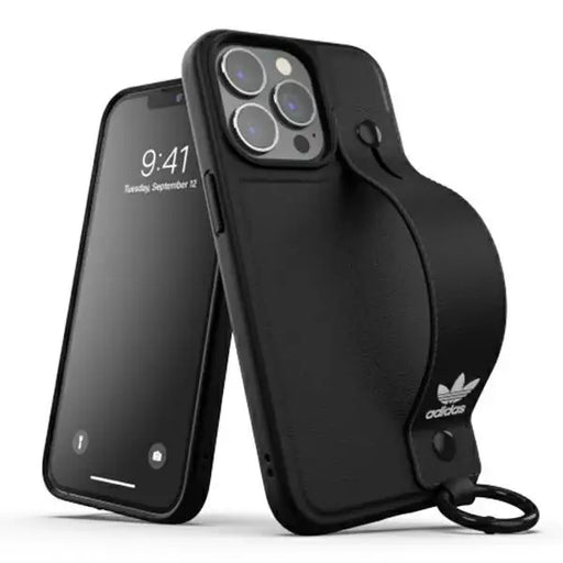 Adidas OR Hand Strap Case iPhone 13 Pro /13 6.1’’ black/black 47109 - Cell phone cases and covers<<<HurtelXML