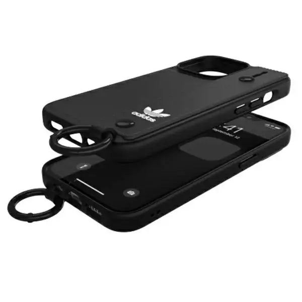 Adidas OR Hand Strap Case iPhone 13 Pro /13 6.1’’ black/black 47109 - Cell phone cases and covers<<<HurtelXML