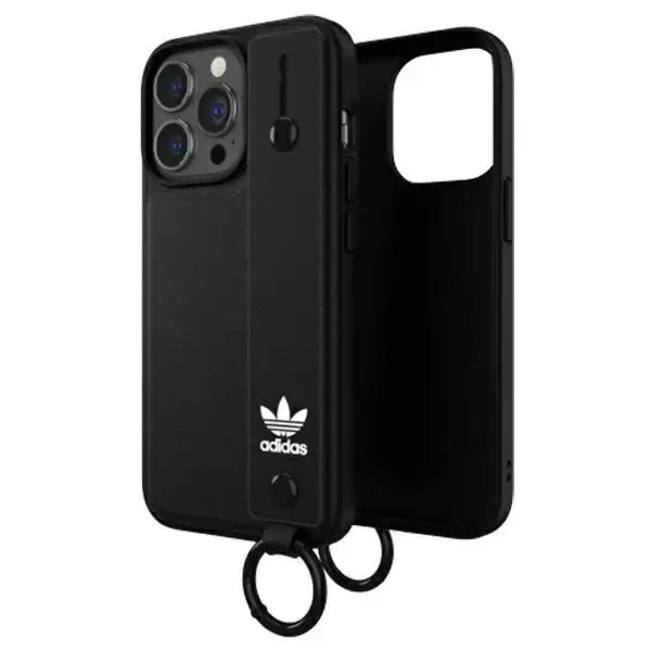 Adidas OR Hand Strap Case iPhone 13 Pro /13 6.1’’ black/black 47109 - Cell phone cases and covers<<<HurtelXML