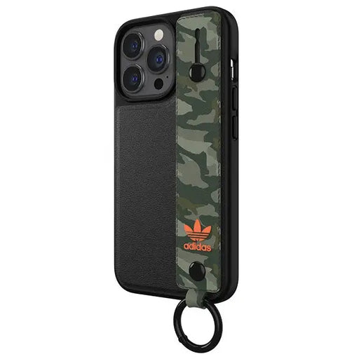 Adidas OR Hand Strap Case iPhone 13 Pro /13 6.1’’ black-green/black-green 47111 - Cell phone cases