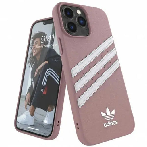 Adidas OR Molded Case PU for iPhone 13 Pro Max - Pink - Cell phone cases and covers<<<HurtelXML