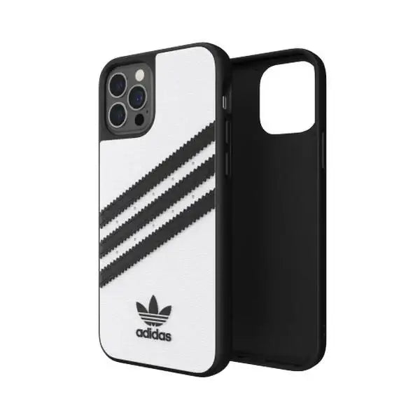 Adidas OR Moulded PU FW20 iPhone 12 Pro czarno biały/black white 42238 - Cell phone cases and covers<<<HurtelXML