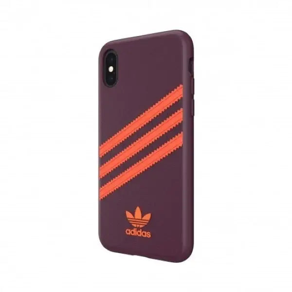 Adidas OR Moulded PU iPhone X/XS Case - Burgundy-Orange - Cell phone cases and covers<<<HurtelXML
