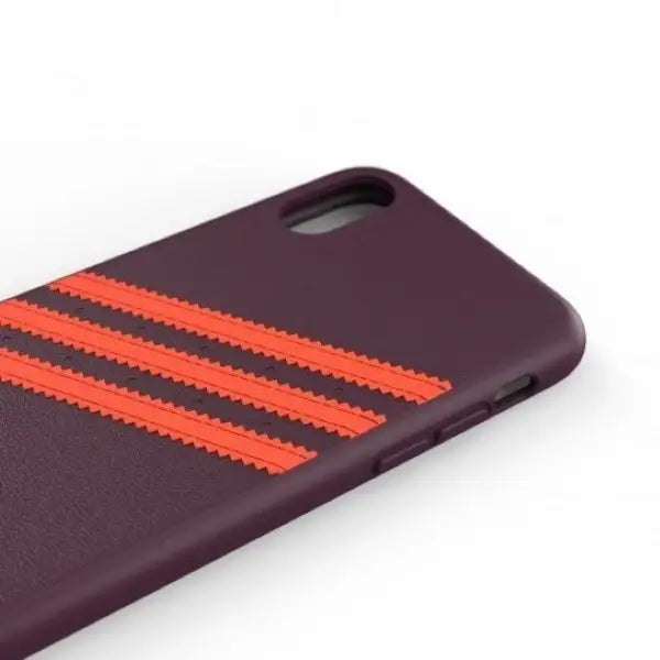 Adidas OR Moulded PU iPhone X/XS Case - Burgundy-Orange - Cell phone cases and covers<<<HurtelXML