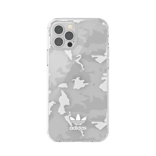 Adidas OR SnapCase Camo iPhone 12/12 Pro transparent/white 43705 - Cell phone cases and covers<<<HurtelXML