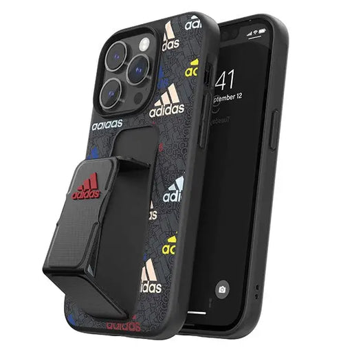 Adidas SP Grip Case iPhone 14 Pro black/black/coulourful 50251 - Cell phone cases and covers<<<HurtelXML