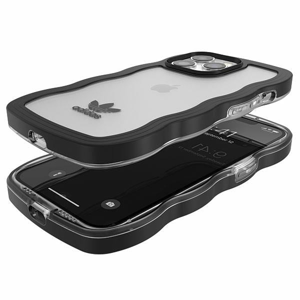Adidas OR Wavy Case iPhone 13 Pro /13 6.1" black-transparent/black-transparent 51900