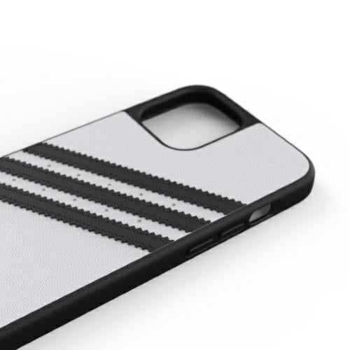 Adidas OR Moulded Case PU for iPhone 12 Pro Max - White/Black