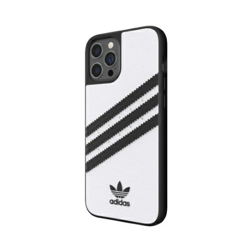 Adidas OR Moulded Case PU for iPhone 12 Pro Max - White/Black