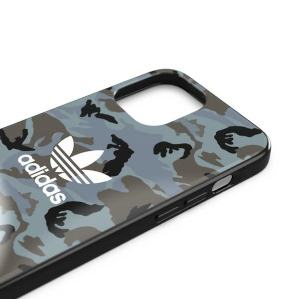 Adidas OR SnapCase Camo Case for iPhone 12 Pro Max - Blue and Black