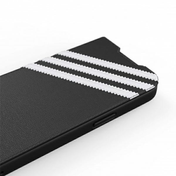 Adidas OR Booklet Case PU for iPhone 13 Pro / iPhone 13 - Black and White