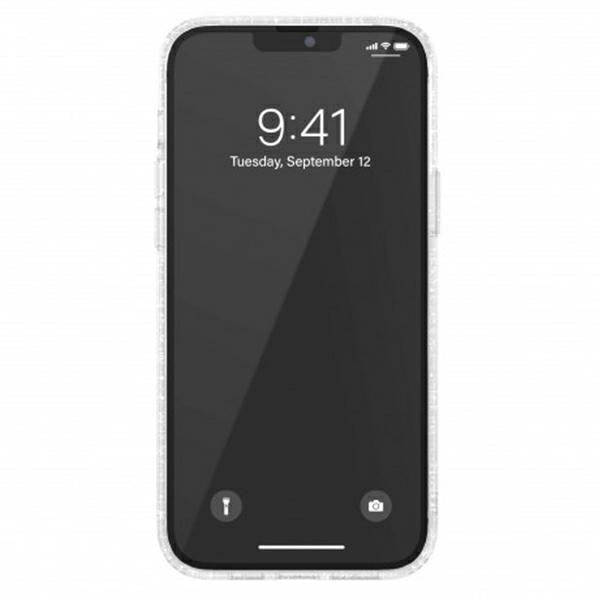 Adidas OR Protective Clear Case Glitter for iPhone 13 Pro Max - Transparent Silver