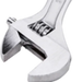 Adjustable Spanner 8’’ Deli Tools EDL008A (silver) - Wrenches<<<Tools<<<InnproXML