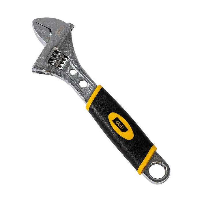 Adjustable Wrench with Plastic Handler Deli Tools EDL30108 8’’ (silver) - Wrenches<<<Tools<<<InnproXML