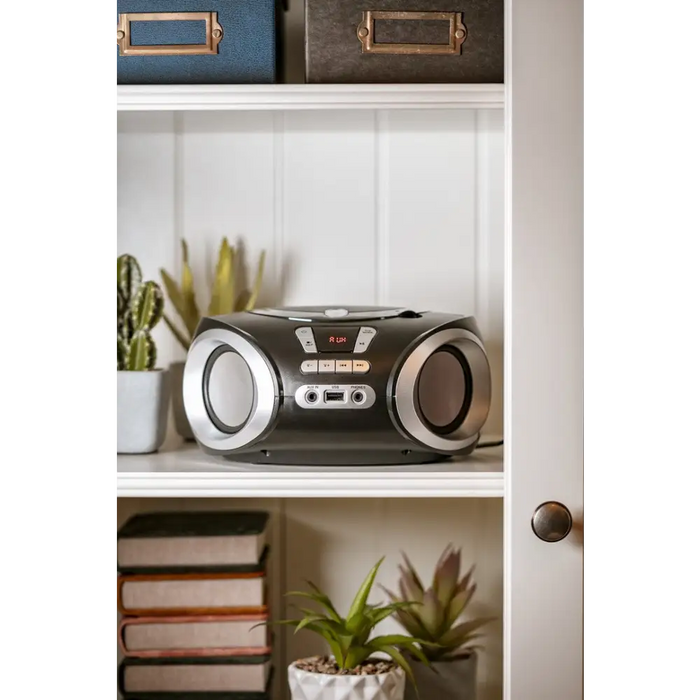 Adler AD 1181 CD player Portable CD player Black Silver - Radios and boomboxesOAV-RAP<<<Audio-video