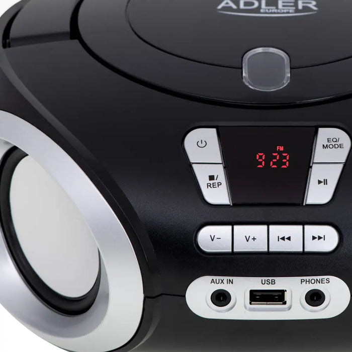 Adler AD 1181 CD player Portable CD player Black Silver - Radios and boomboxesOAV-RAP<<<Audio-video