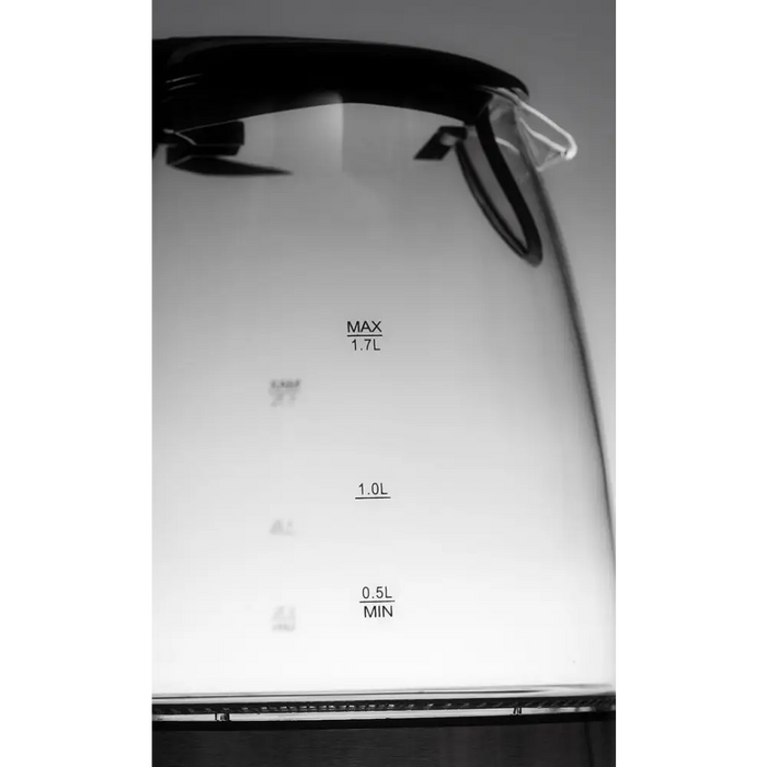 Adler AD 1225 electric kettle 1.7 L Black,Stainless steel,Transparent 2200 W - Electric kettlesAGD-CZE<<<Home Appliance