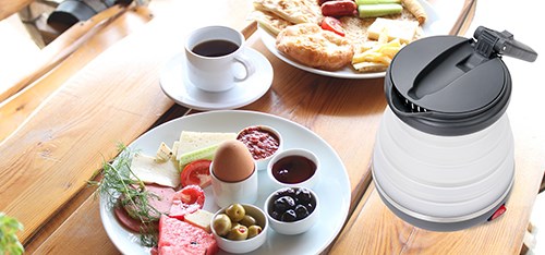 Adler AD 1279 electric kettle 0.6 L 750 W Black White - Electric kettlesAGD-CZE<<<Home Appliance