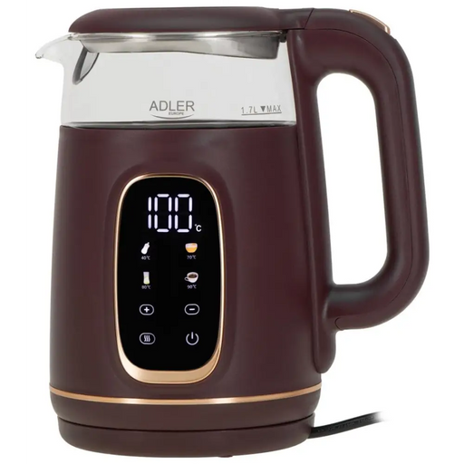 ADLER AD 1305 burgundy electric kettle - Electric kettlesAGD-CZE<<<Home Appliance - ProductsAGD<<<ActionPL